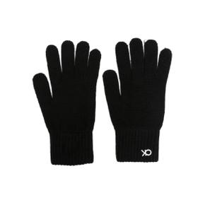 24 FW 캘빈클라인 logo plaque ribbed gloves K60K611164 TP429858104