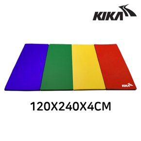 4단 접이식매트 120X240X4cm(FCW-K824)_ 배송비포함