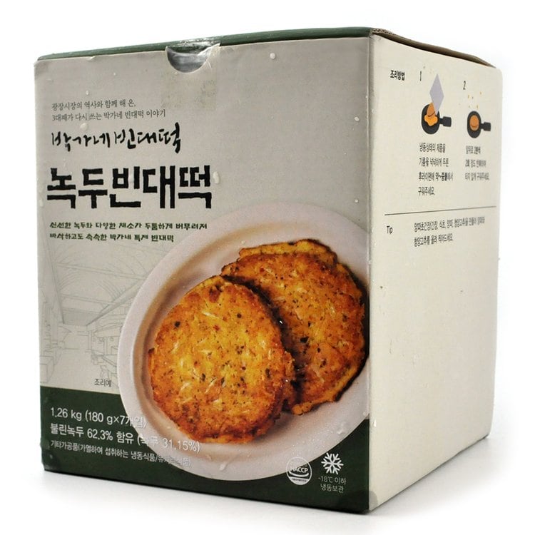 코스트코 광장시장 박가네 녹두 빈대떡 1.26Kg (180G X 7개) 녹두전, 믿고 사는 즐거움 Ssg.Com