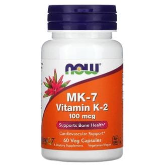  미국직구 NOW Foods 나우푸드 MK7 비타민 K2 100mcg 60식물성캡슐