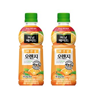  [코카콜라직영] 미닛메이드 에센셜 오렌지 350ml 24입