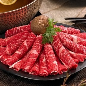 [안동명작한우][냉장] 1등급 한우 샤브샤브용 200g x 3팩 (총 600g)