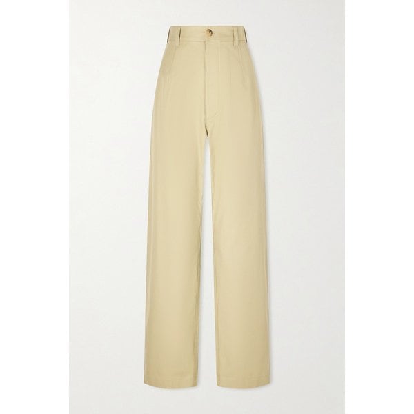 요코 크롭 코튼 포플린 팬츠 베이지 46376663162953731