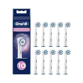 독일 오랄비 전동칫솔 브라un OralB 4210201325840 Sensitive Clean Toothbrush 헤드s with Ultr