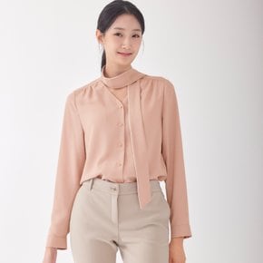 (2컬러) 배색 레터링 셔츠 LFWSO902