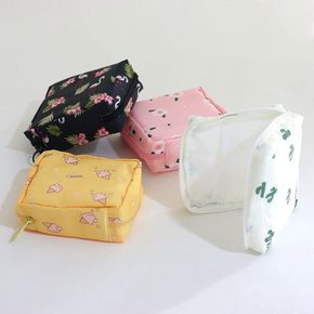 위생 깔끔한 실용적인 생리대 파우치