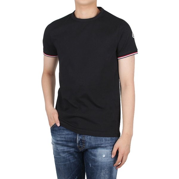 [시흥점] 26SS 패치로고 코튼 반팔티 (8C71600 87296 999)