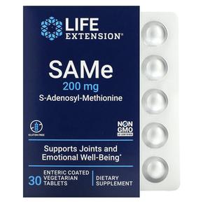 미국직구 Life Extension 라이프익스텐션 S-아데노실-메티오닌 200mg 30베지캡슐