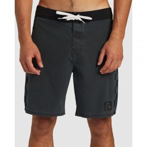 Quiksilver Mens Original Arch Hempstretch 18 Board Shorts - BLACK