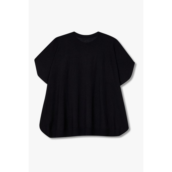 커브드 실루엣 니트 풀오버 (블랙) EN15110019000