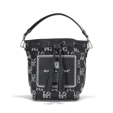 마크앤로나 U GN GOLF X SKULL PATTERN SYNTHETIC LEATHER POCKET CART BAG (LR2ZQ33U)