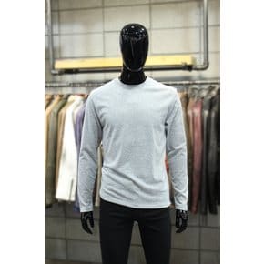 마이크로텍스처 4COLOR 면스판 라운드넥긴팔티 d-itee09