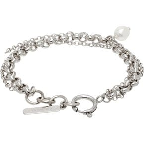저스틴 클렌퀏 리치 브레이슬릿 RICHIE BRACELET PALLADIUM
