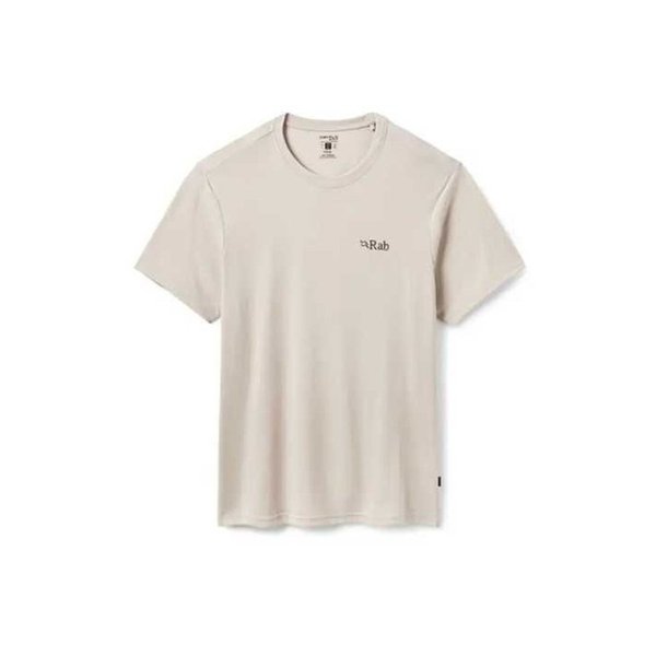 26SS 랩 반팔 티셔츠 QBL67PBE PEBBLE DOM