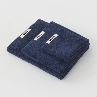 테클라 Hand Towel Navy 50X80