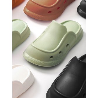 티에스에이치 스퀘어 클로그 방수 슬리퍼