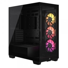 커세어 CORSAIR iCUE LINK 3500X RGB 강화유리 블랙 (미들타워)