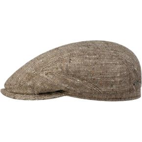 미국 스탯슨 플랫캡 헌팅캡 Stetson Tweed Herringbone Driver Flat Cap Men Made in Germany 18