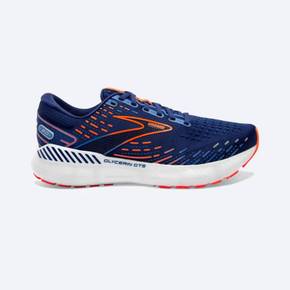 5033122 BROOKS Mens Glycerin Gts 20 Running Shoes - 2E/wide Width In Blue Depths/palace Bl