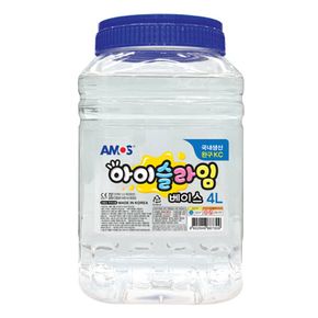 (아모스) 아이슬라임 베이스 4L  통 슬라임