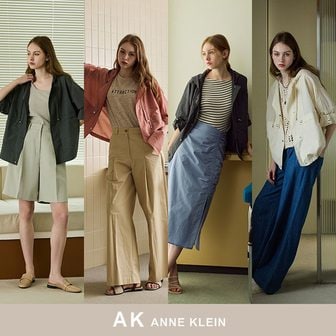 앤클라인 [런칭가79,900원]25SS AK 앤클라인 블루밍 숏트렌치자켓 1종