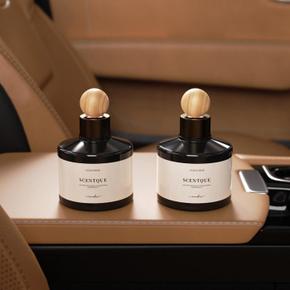 차량용 방향제 디퓨저 200ml 2개 자동차 차량 명품 고급 블랙체리 1+1