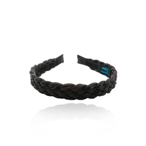 Macrame Black Head-Band Ia138