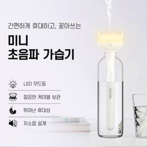 꽂아쓰는 무드등 가습기 초음파가습기 미니 USB 가습