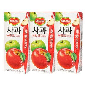 델몬트 드링크 사과 190ml x 64팩 / 팩주스