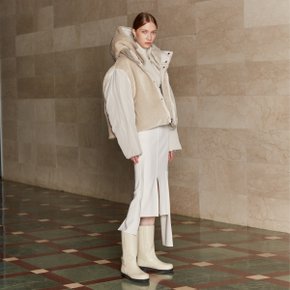 VERSO Lambswool Goose Down Reversible Puffer Jumper_Ivory