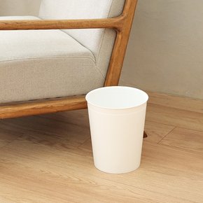 1+1 리빙코디 모던 오픈형 휴지통 5.5L 사무실 원형 쓰레기통