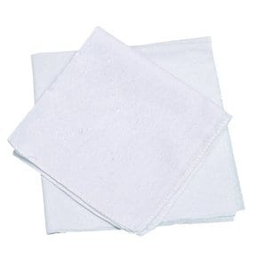 염색용천 순면(60수) 손수건 25cm