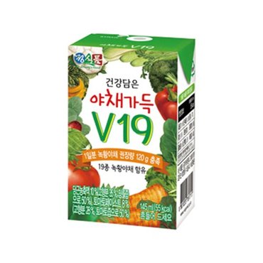  정식품 건강담은 야채가득 V19 145ml 72팩