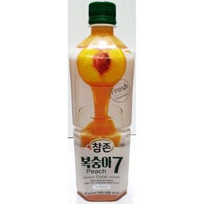 과일음료 과일음료 복숭아 원액 참존 과일 음료 베이스 과즙 식당 835ml