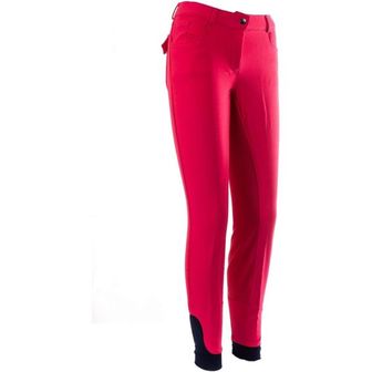  독일 HKM 여자 풀시트 승마바지 1851133 Emma Womens Riding Breeches Silicone Full Seat Pink