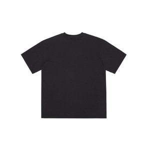 [공식]에센셜 시그니처 로고 반팔 티셔츠 BLACK