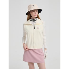 Blush Signature Zip-Up Knit Vest