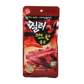 간편한 샘표식품 맛있는 질러(크레이지핫육포)30g X ( 2매입 )