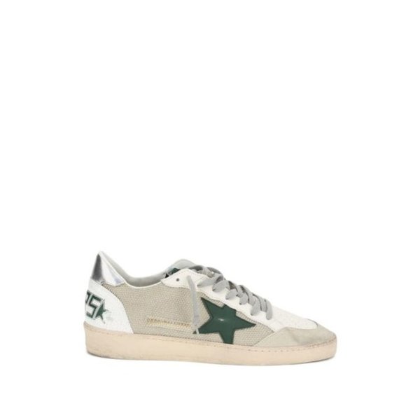 26SS 골든구스 볼스타 스니커즈 GMF00117 F008161 83257 WHITE MILK MARBLE GREEN DOM