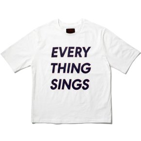 CT001 SUMMER CAMPAIGN TEE (Every thind sings) 화이트