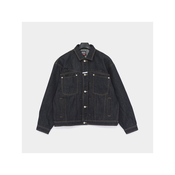 25SS 마리떼 프랑소와 저버 X-심 데님 트러커 남성 자켓 SS25J20 RIGIDINDG