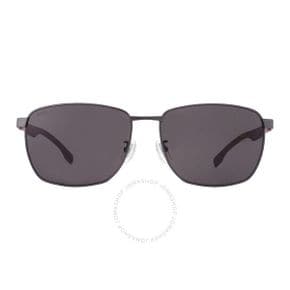 4660789 Hugo Boss Grey Rectangular Mens Sunglasses