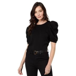 4160614 English Factory Pleated Puff Sleeve Top