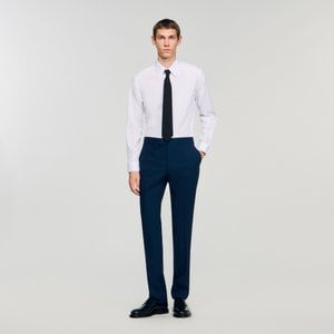 산드로옴므 [SANDRO HOMME] 클래식 울 수트 팬츠 SH25A3MRAS935