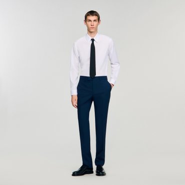 산드로옴므 [SANDRO HOMME] 클래식 울 수트 팬츠 SH25A3MRAS935