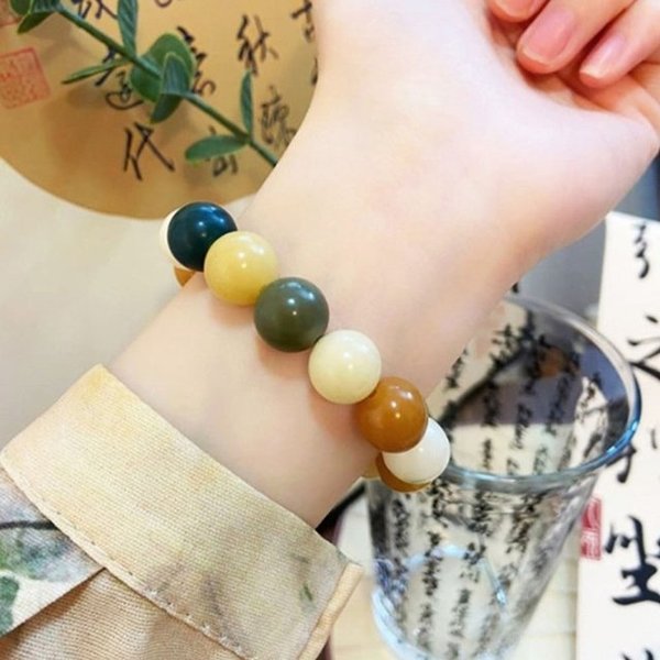 고품질 흑요석 불교 12mm 나무 비휴 보리수 8mm 12mm 비휴 10mm (WFJ8G03)