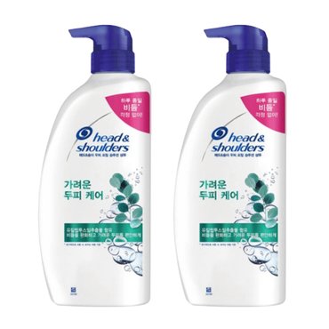  헤드앤숄더 가려운 두피 케어 샴푸 850ml x2개