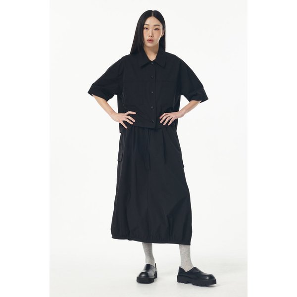 오버핏 폴리 셔츠 91F5221999099