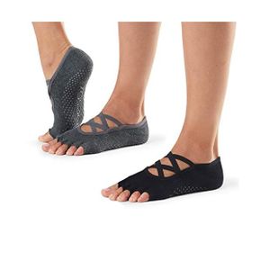 미국 토삭스 필라테스 논슬립 toesox Elle Half Toe Multi Pack  Grip NonSlip Socks for Pilate