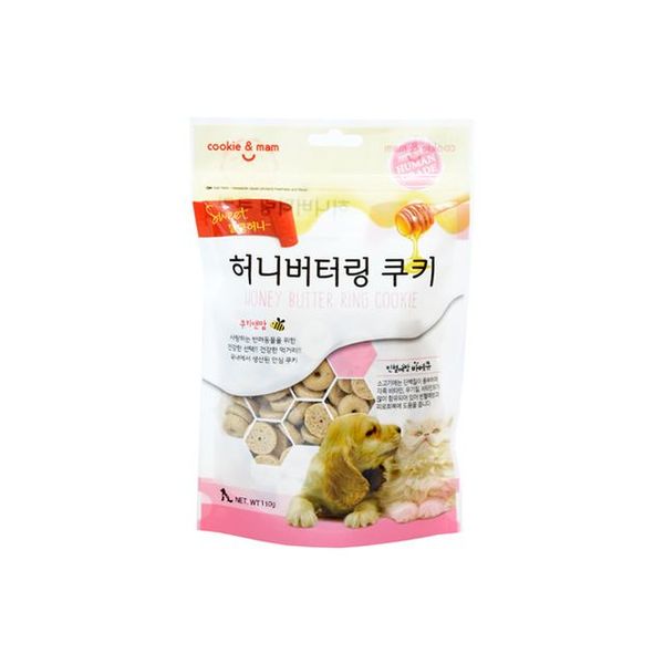 허니버터링쿠키 바베큐110g X ( 3매입 )